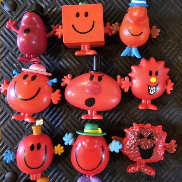McDonalds Mr. Men/Little Miss Lot of 46, 14 new in package plus 4 soft & 4 cups - Picture 4 of 10